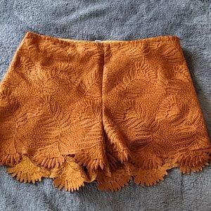 Ecote lace shorts